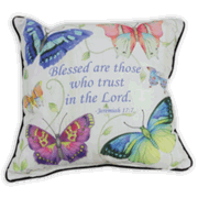 979346: Blessed Are Those Who Trust In The Lord, Pillow