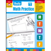 997418: Daily Math Practice, Grade 1 Teacher"s Edition