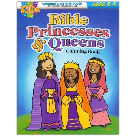 Bible Princesses Queens Coloring Activity Book