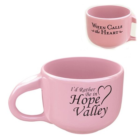 When Calls the Heart: Large Coffee Cup, Pink