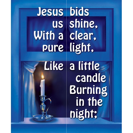 Sunday school Bible song posters