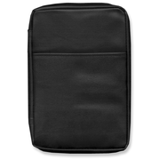 008690: Lux-Leather Bible Cover, Black, Extra Large
