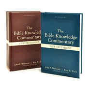 693800X: The Bible Knowledge Commentary: Old &amp; New Testament, 2 Volumes