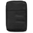 008676: Lux Leather Bible Cover, Black