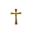 226450X: Cross Lapel Pin, Gold Plated