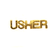 226788: Usher Lapel Pin, Gold Plated