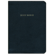 648296: ESV Clarion Reference Bible, Calf Split leather, black
